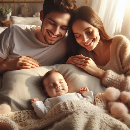 خوابیدن کودک در رختخواب والدین | گهوارک