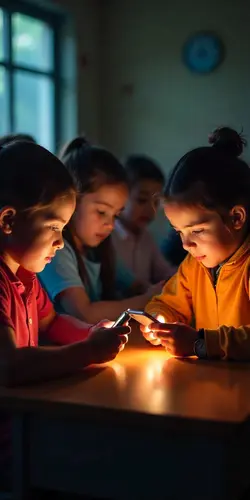 اعتياد به گوشی در كودكان