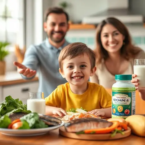 مکمل‌های غذایی ضروری برای کودکان در حال رشد